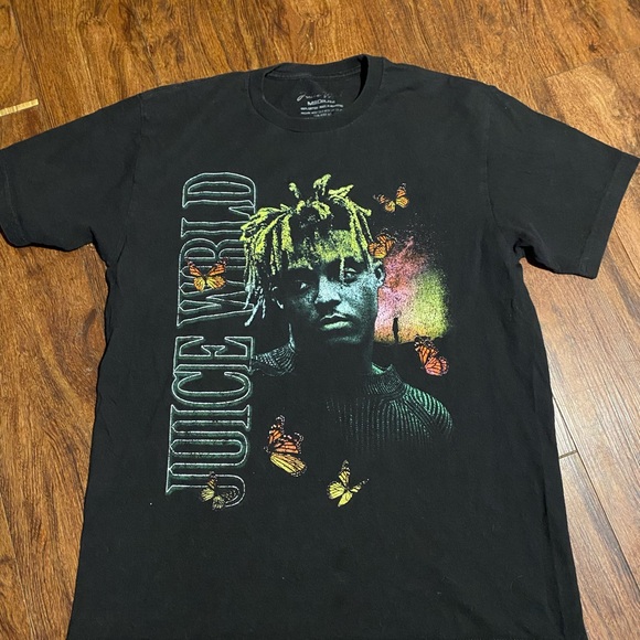 Official Black Juice Wrld Graphic T-Shirt - Picture 1 of 1